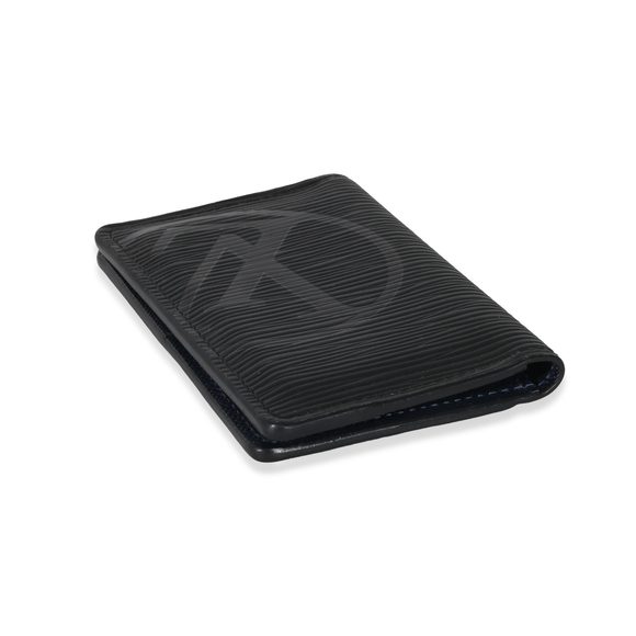 Louis Vuitton Black Epi Initials Pocket Organizer - Picture 8 of 8